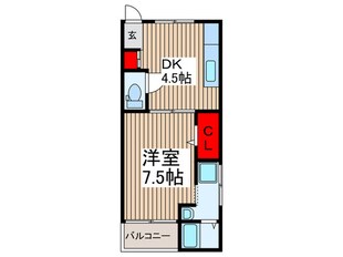 コーポ誠の物件間取画像